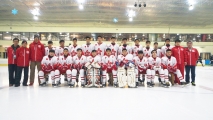 <h5>2015 IIHF Ice Hockey U18 World Championship Division III Group B - Auckland, New Zealand</h5><p>1  LAM Man Ho,
2  LUI Ho Ming Herman,
3  LO Cheuk Yin,
4  YIU Jonathan Christian,
6  LO Linus Kim,
7  TSE Chun Joshua,
8  TSANG Hing Yui,
9  LEE Chun Kwan,
11  TSE Godfrey Cheuk-Hin,
12  NG Tsz Fung,
14  CHAU Chi lok,
15  YUEN Sheung Chit Keith,
17  NG Andrew Lok,
18  FAN Tsz Fung,
19  CHENG Chung Pan Justin,
21  WONG Yiu Ting,
22  WAN Chun Kit,
23  LIU Michael Wai Bong,
24  CHENG Ching Ho Kordio,
25  HAN Jonathan Yifeng.

Head Coach:
FUNG Bun Yu Bernard,                                                                                                
Assistant Coach:
KAN Siu Him               ,                                                                                        
General Manager:
KAN Yeung Kit,                                                                                                          
Team Leader: KWAN Yuen Yee Annie,                                                                                                    
Equipment Manager: LEUNG Kuen,                                                                                                     
Team Doctor:
TSANG Hin Hung    </p>